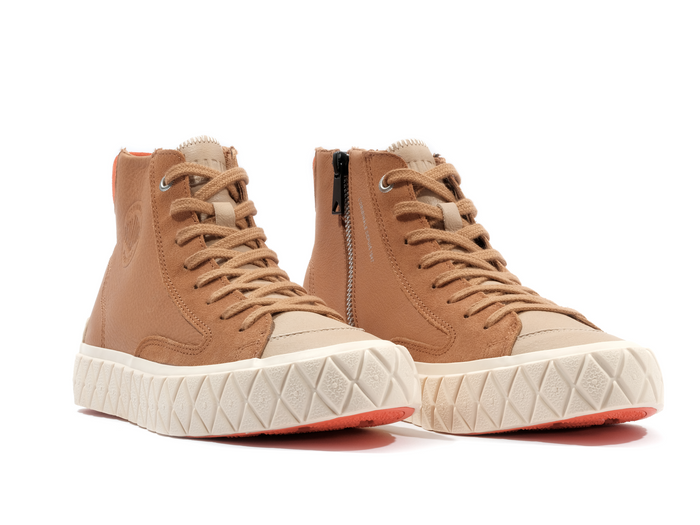 74320-239-M | PALLA ACE CHUKKA SUEDE | DR BWN/FIRECRACK