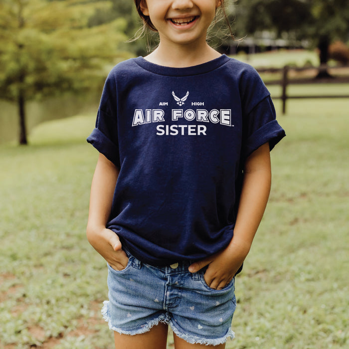 Air Force Youth Sister T-Shirt (Navy)