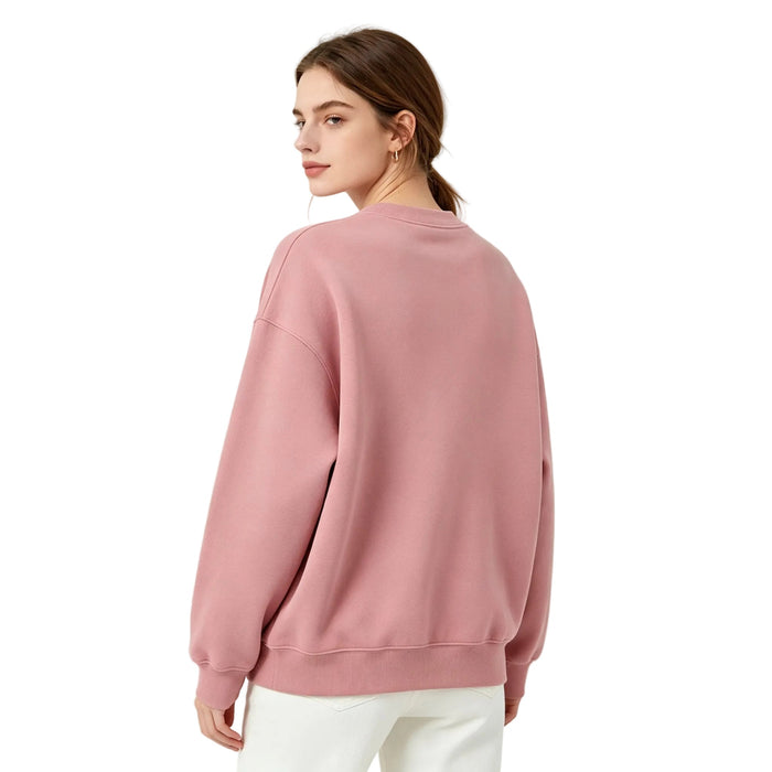 ALO Accolade Crew Neck Pullover Vintage Pink - AFewVibe