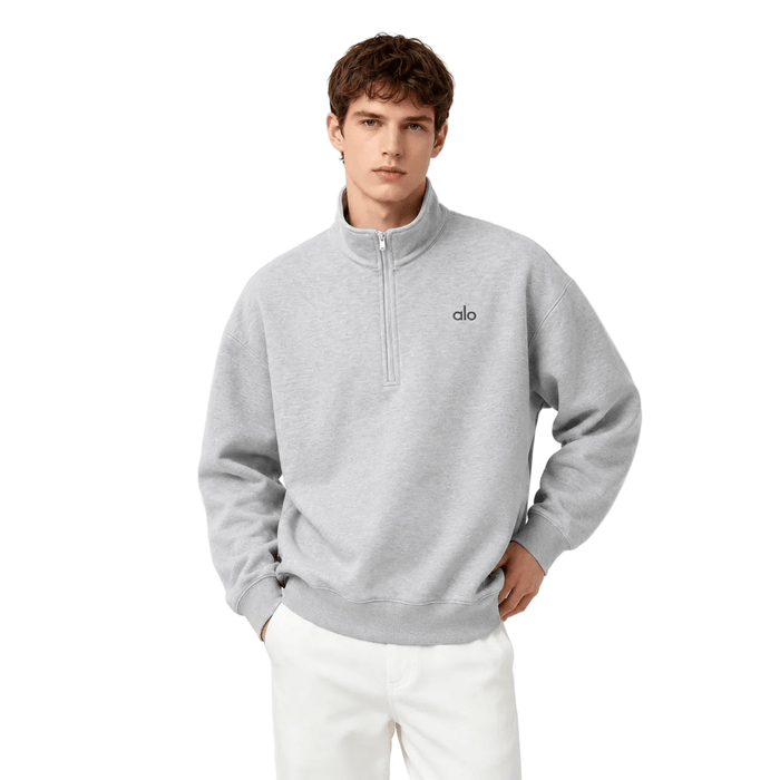 Alo Yoga Accolade quarter zip sweater - AFewVibe