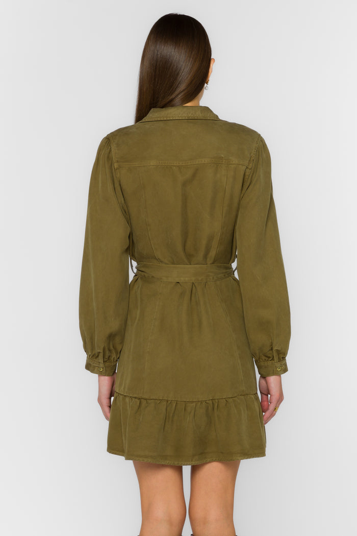 Bethenny Pesto Dress - Dresses - Velvet Heart Clothing