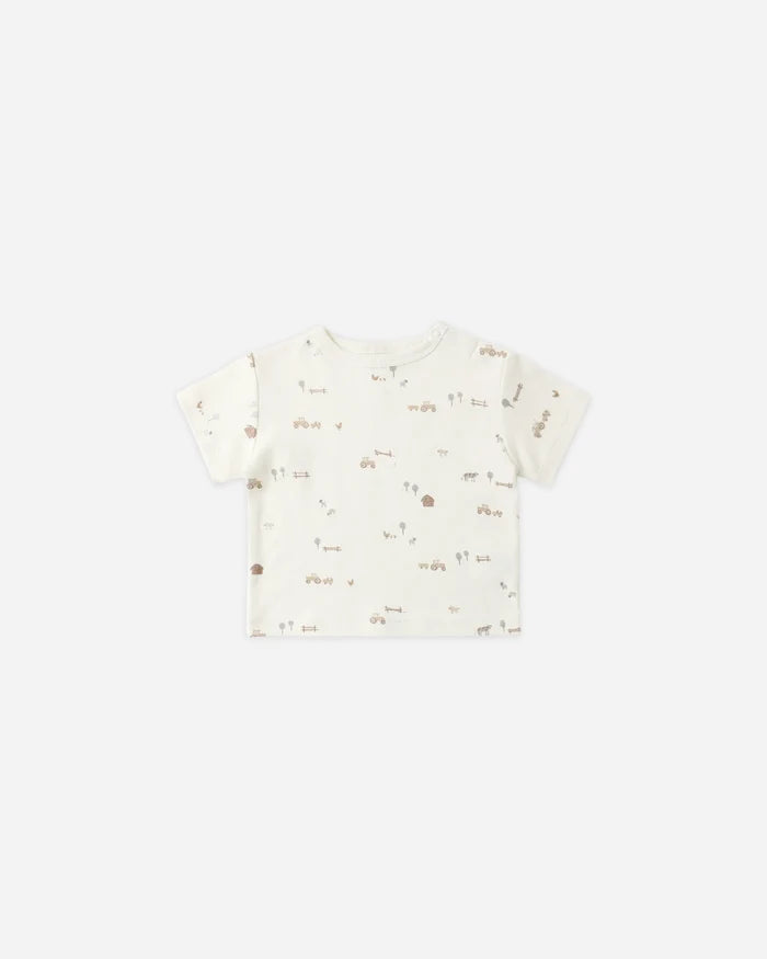 Boxy Tee | Farm | Baby + Kids