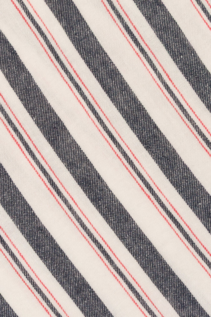 Brenna Blue Stripe Jumpsuit