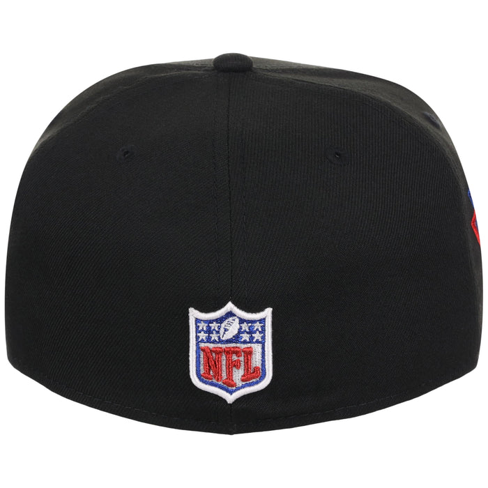 Buffalo Bills NFL Black Dome New Era 59FIFTY