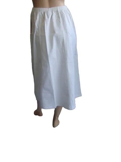 Cafe stretch Cotton Gored Skirt