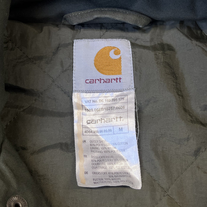 Carhartt zateplená parka s kapucí (army green)