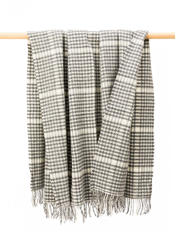 Charcoal Grey Herringbone / One Size