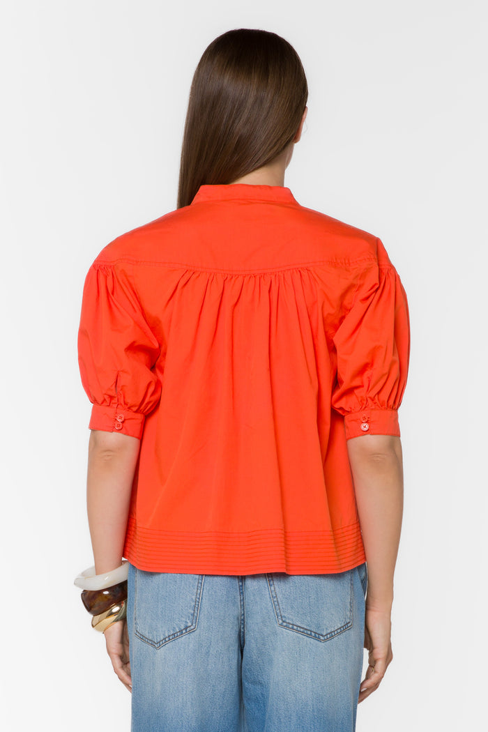 Dory Orange Top - Tops - Velvet Heart Clothing