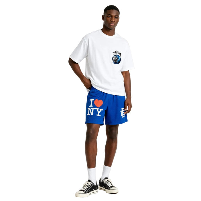 Eric Emanuel EE I Love New York Short Royal Blue White - AFewVibe