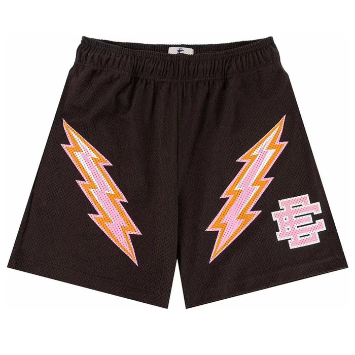 Eric Emanuel EE Short Dark Brown/Pink Bolt - Afewvibe