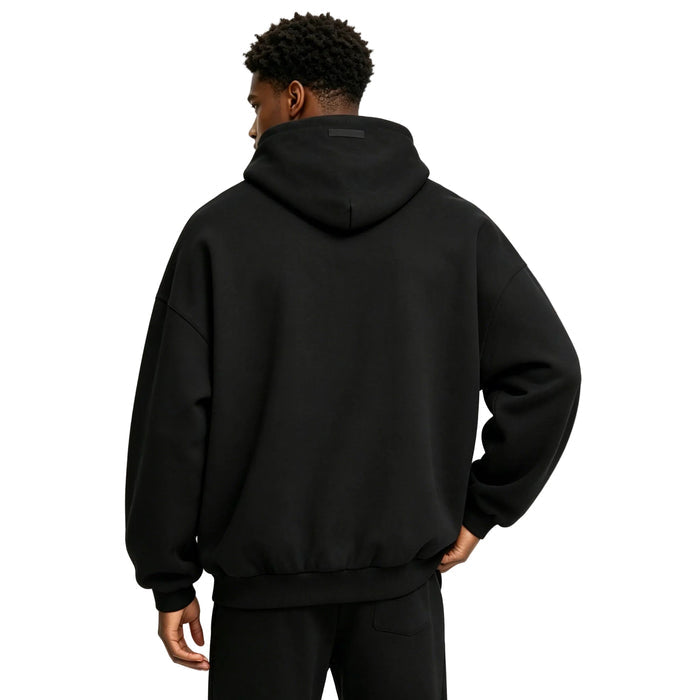 Fear of God Essentials Homecoming Heavy Fleece Hoodie Black - AFewVibe