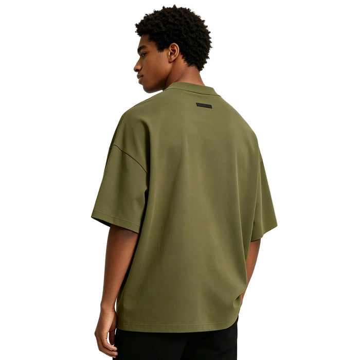 Fear of God Essentials Jersey Crewneck Tee Military secondary product view