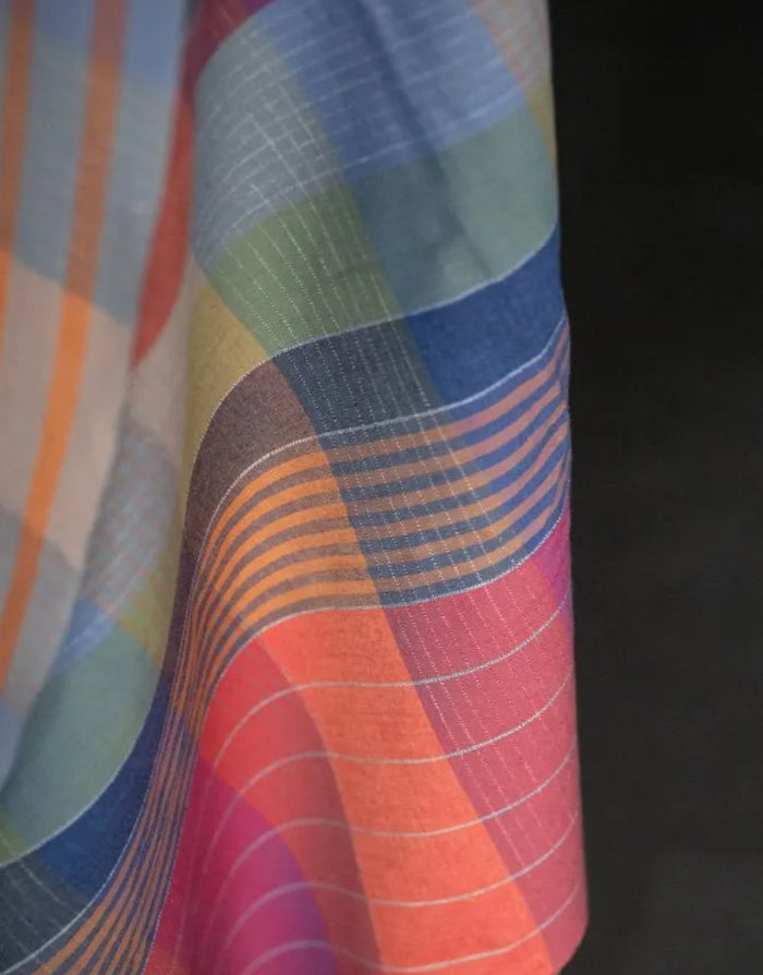 Evelyn Check Cotton Fabric