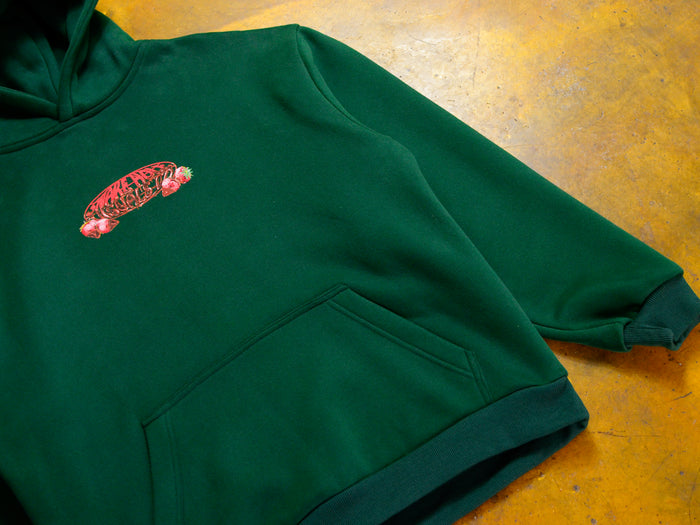 Fondue SHVC Logo Hood - Forrest Green