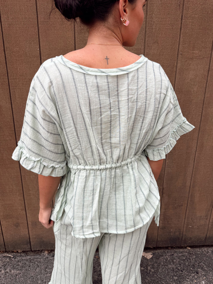 Glow Gauze Top