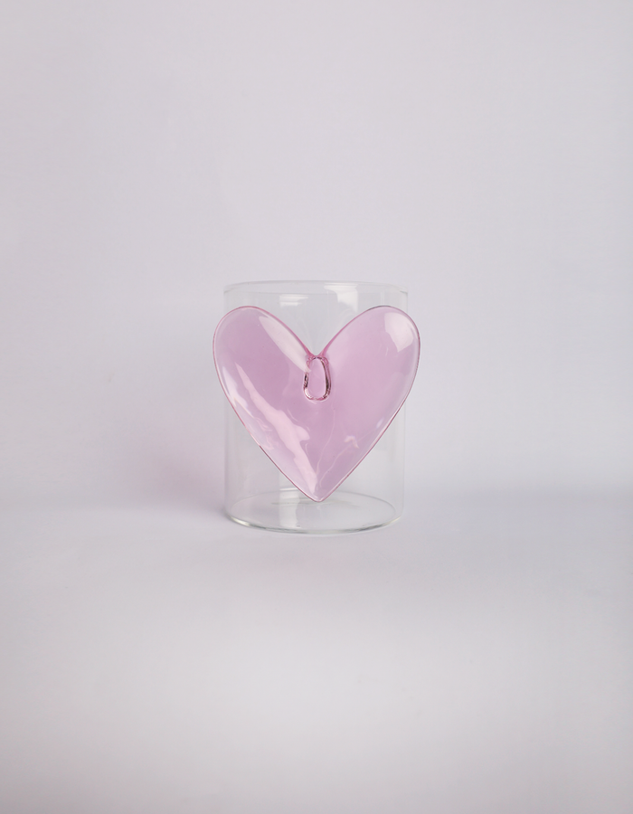 HEART TUMBLER PINK