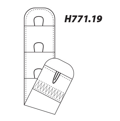 Hemline Bra Back Extenders: 19mm - Bra Extender