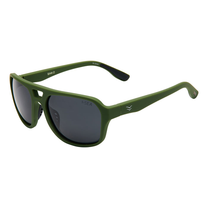 I-SEA SAN O Oval Polarised Sunglasses