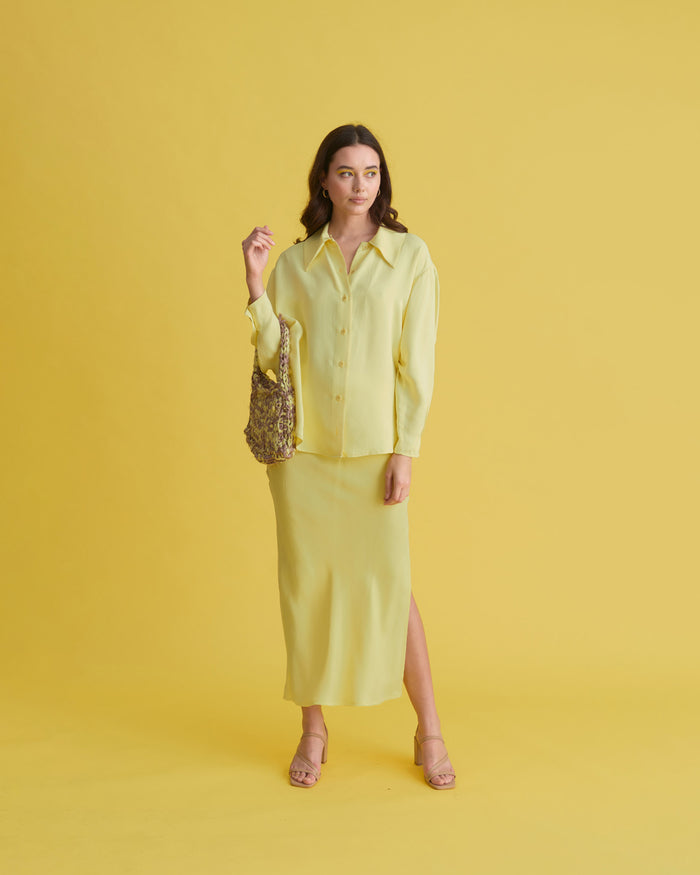 JOHARI SKIRT LEMON
