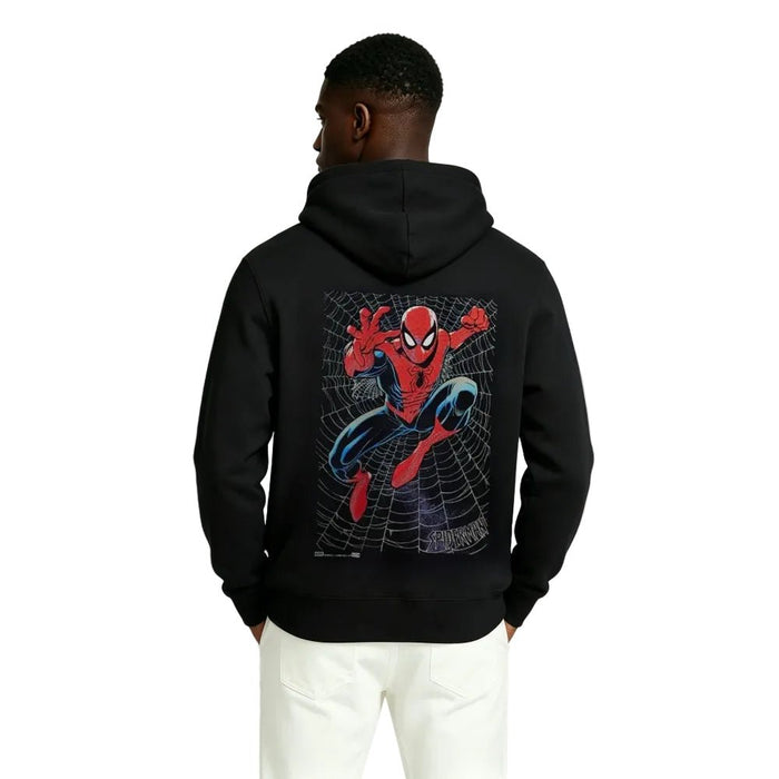 Kith For Spider - Man Web Logo Hoodie Black - Afewvibe