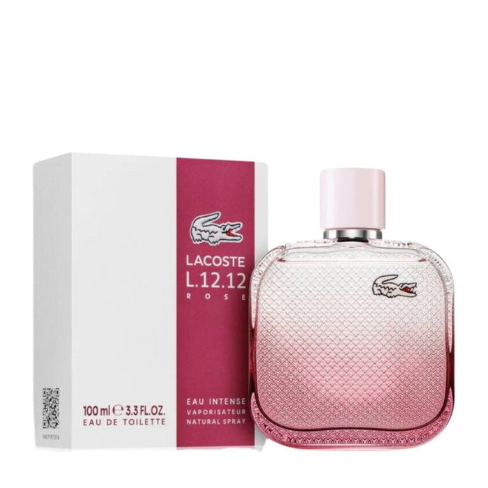 L.12.12 Rose Intense by Lacoste for Women 3.4 oz EDT Spray