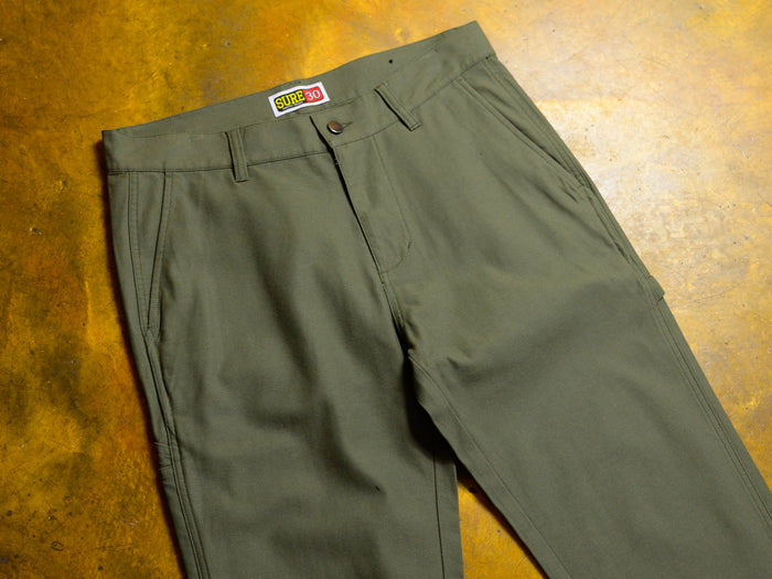 Lane Utility Pant - Army Green