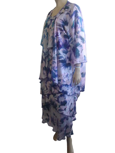 Lorissa Chiffon Dress & Jacket
