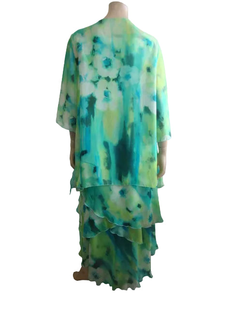 Lorissa Chiffon Dress & Jacket