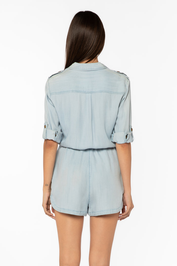 Luba Catalina Sky Romper - Jumpsuits & Rompers - Velvet Heart Clothing