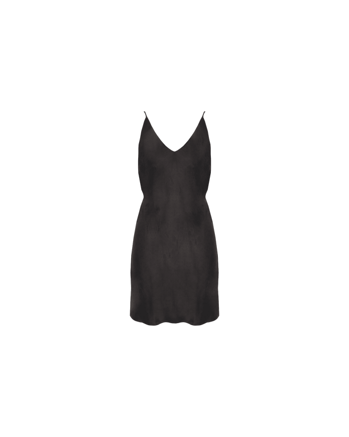MAGNOLIA MINI SLIP BLACK