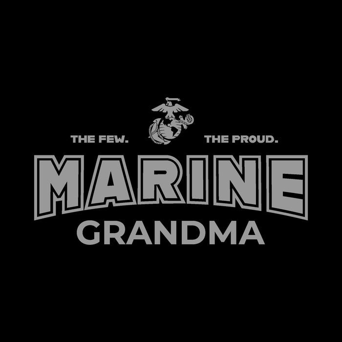 Marines Grandma Women's Crewneck (Black)