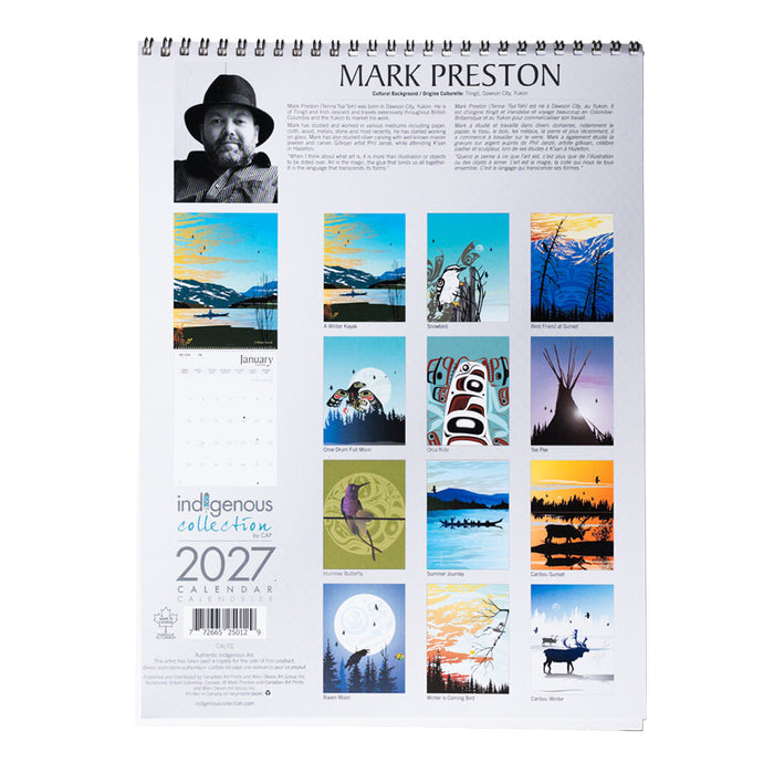 Mark Preston 2027 Calendar