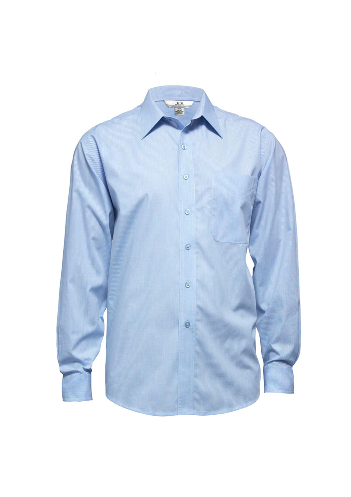 Men's Micro Check Long Sleeve Shirt SH816