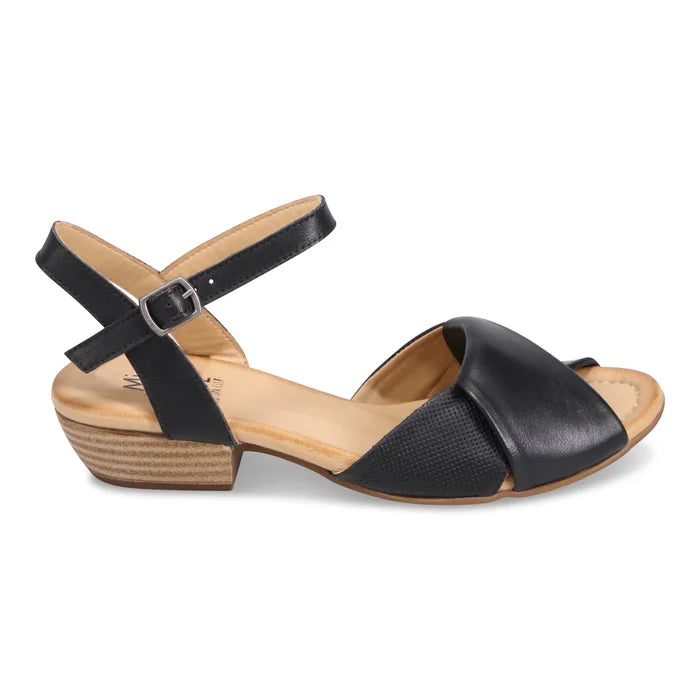 Miz Mooz CAYCEE Heeled Sandal in Black