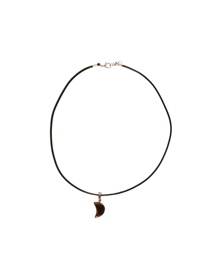 MOON NECKLACE SILVER