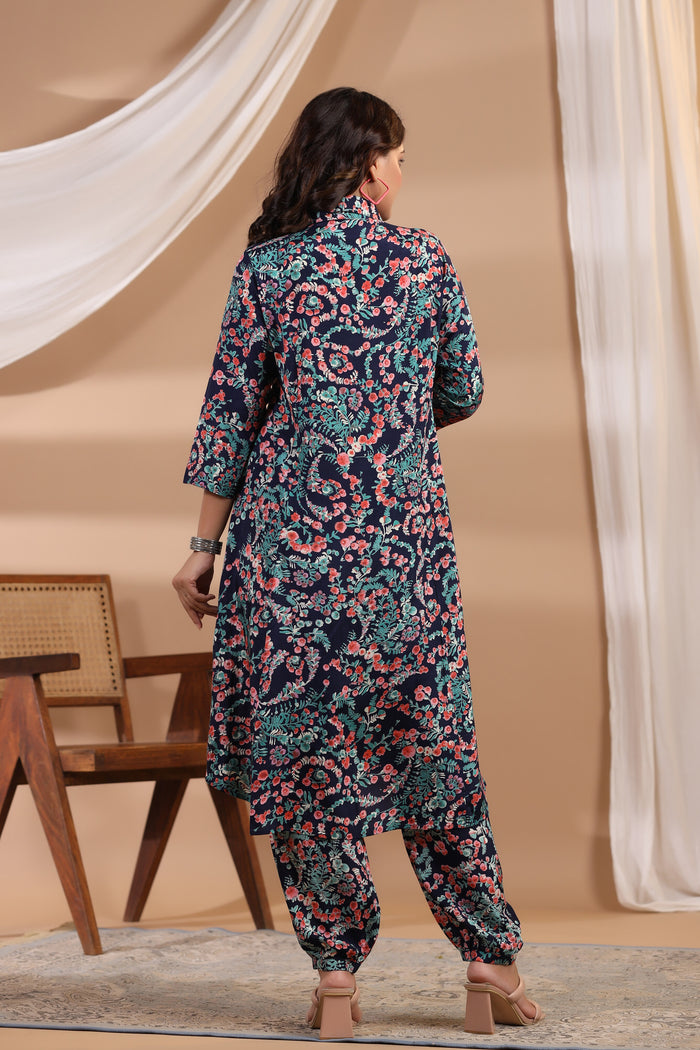 Nouveau On Russian Silk Co-ord Set