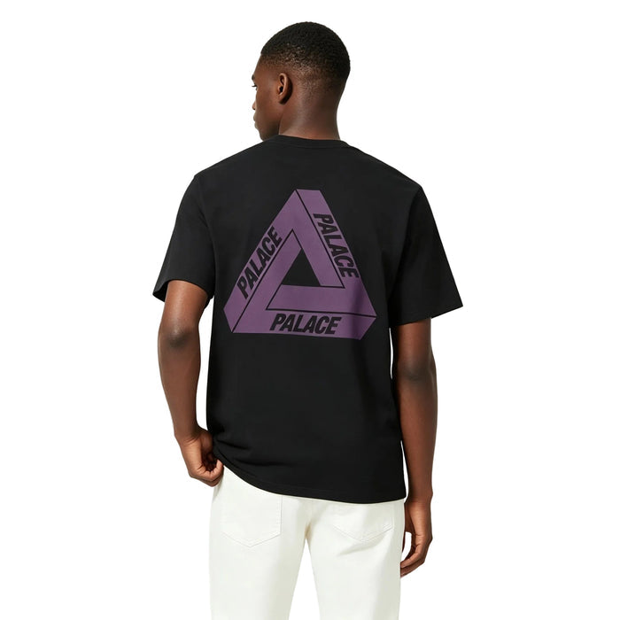 PALACE THE NORTH FACE PURPLE LABEL FIELD GRAPHIC TEE BLACK - AFewVibe