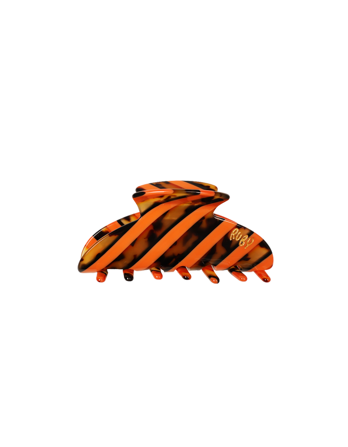 PALOMA HAIR CLAW ORANGE TORTOISE