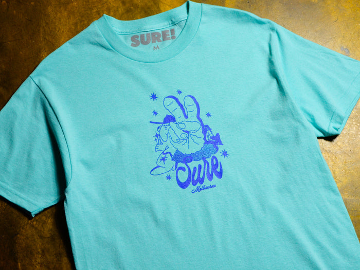 Peace Out T-Shirt - Celadon