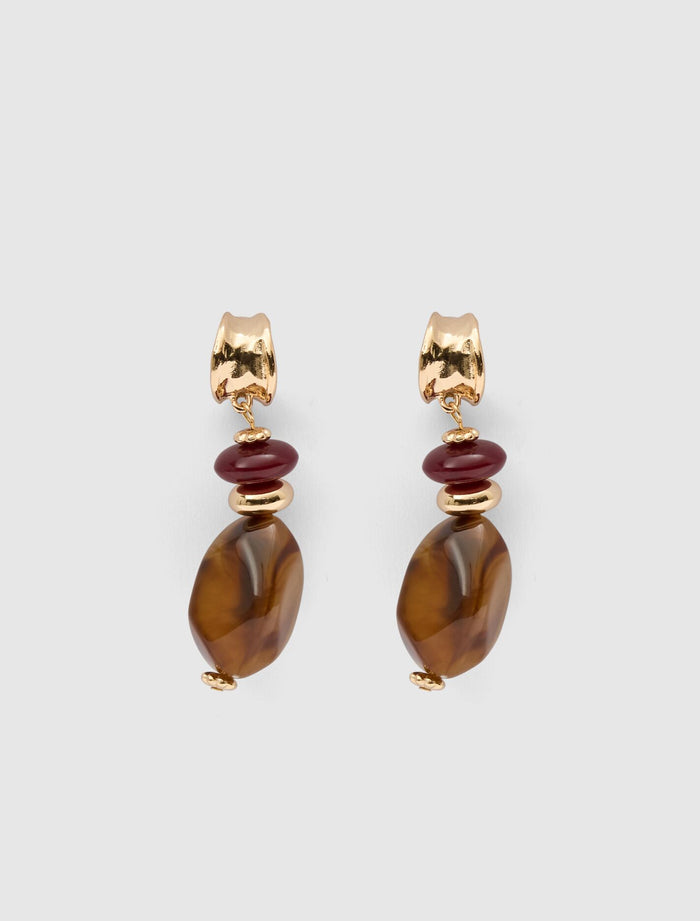 Signature Brianna Bead Earrings 0 Multi Forever New