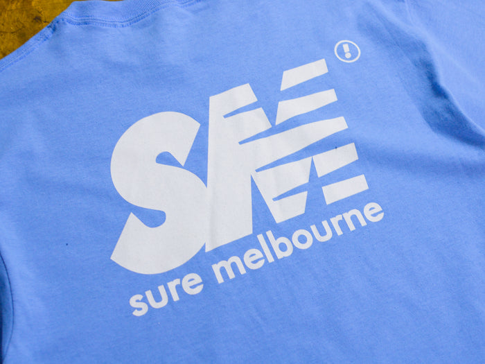 SM T-Shirt - Carolina Blue / White