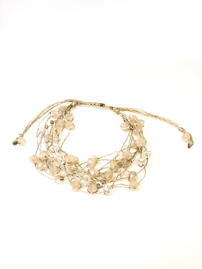 Stella Beige Champagne Bracelet
