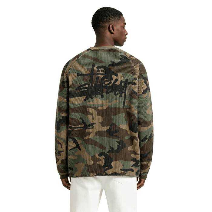 Stussy Basic Thermal Woodland Camo - AFewVibe