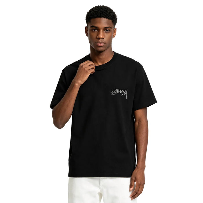Stussy Mercury Tee Black - AFewVibe