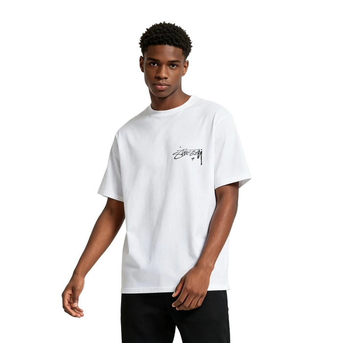 Stussy Mercury Tee White - AFewVibe
