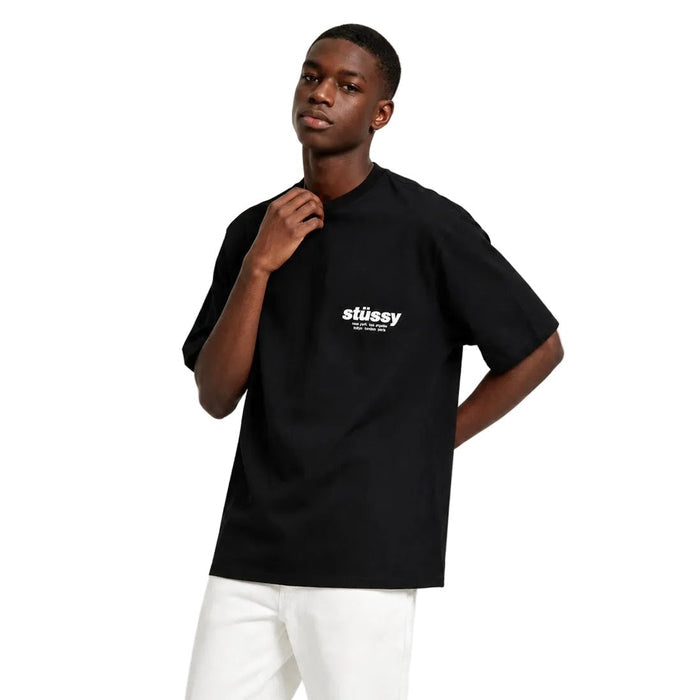 Stussy Rollers Tee Black - AFewVibe