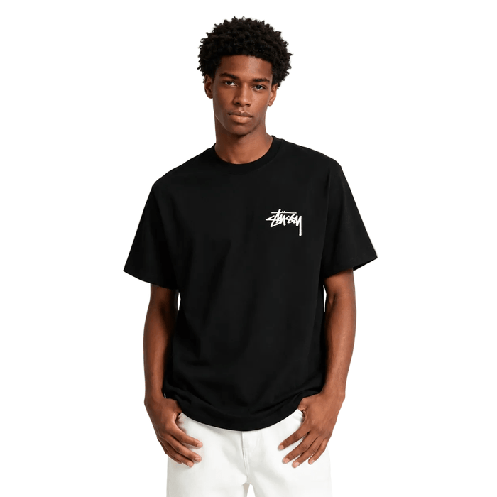 Stussy Shattered Tee Black - AFewVibe