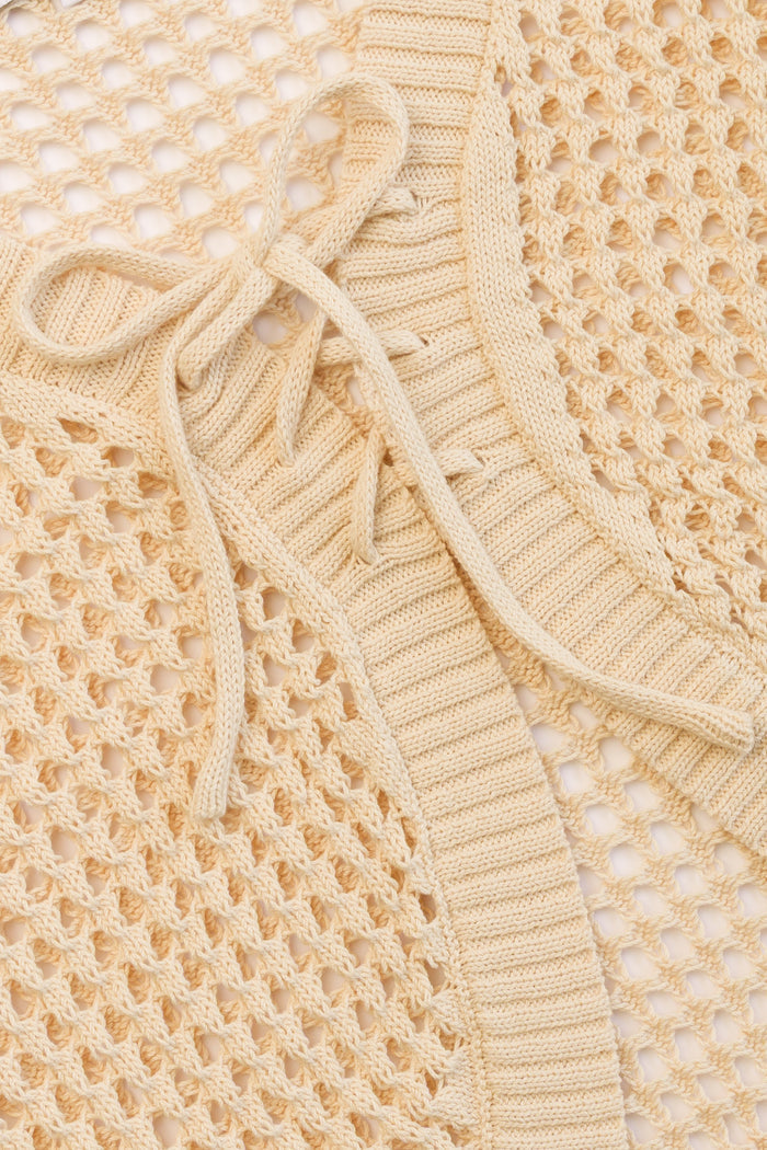 Tovey Beige Cardigan