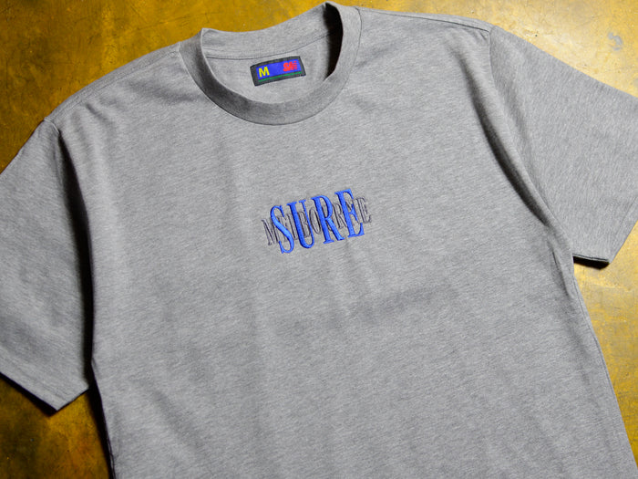 Traffic Heavyweight Embroidered T-Shirt - Athletic Heather