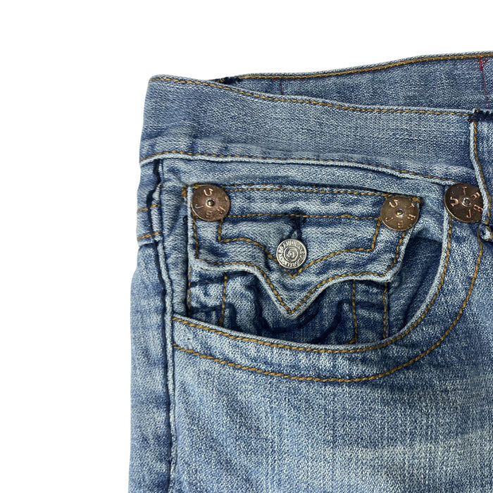 True Religion Billy Bootcut Jeans Light Blue